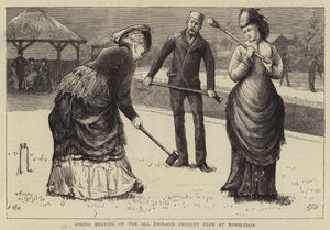All England Croquet Clubin kevätkokous Wimbledonissa